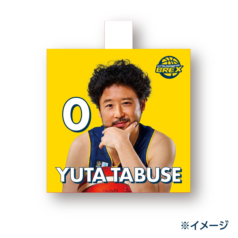 2025-26 選手ミニキャンバスキーホルダー 詳細画像 #0 TABUSE 2